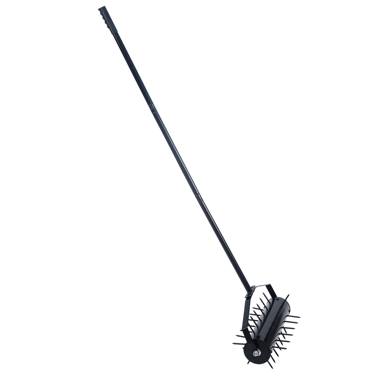 Manual Rolling Lawn Aerator with Handle