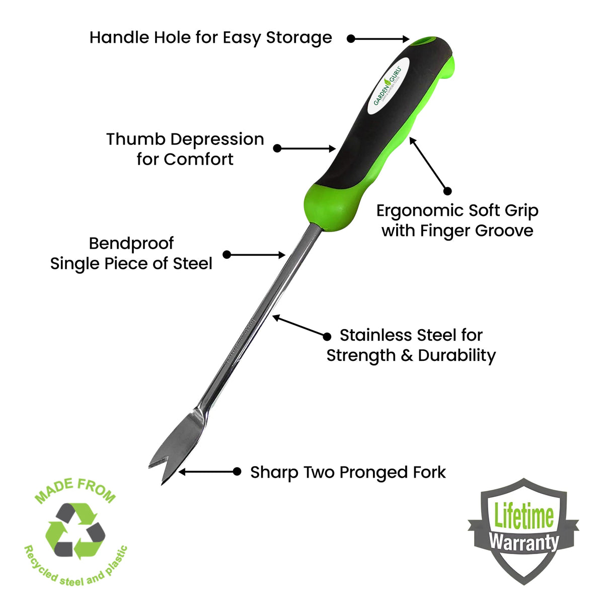 Stainless Steel Garden Dandelion Weeder