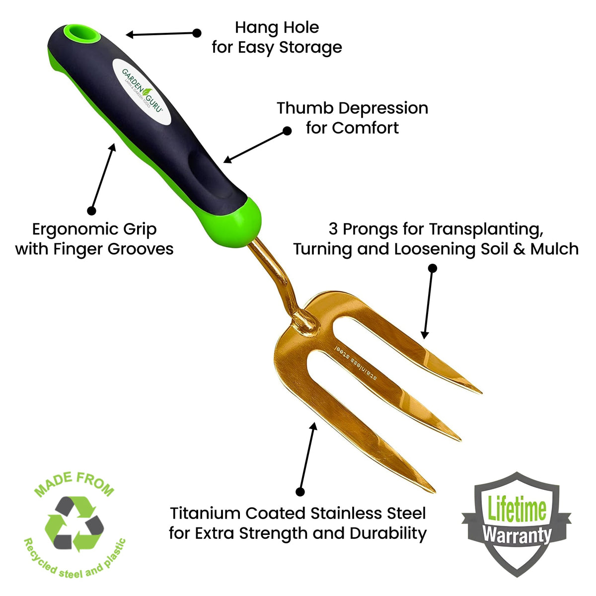 Titanium Garden Tool Set