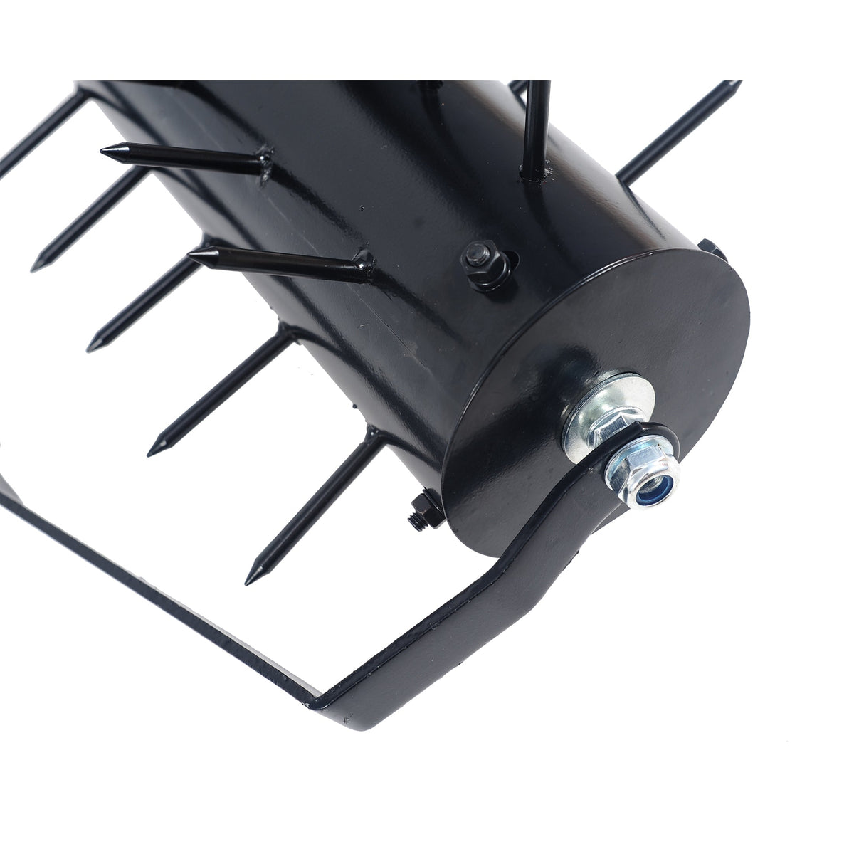Manual Rolling Lawn Aerator with Handle