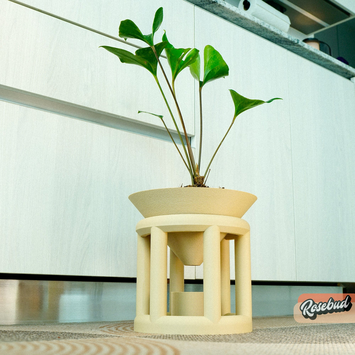 Conduit Plant Stand with Catch