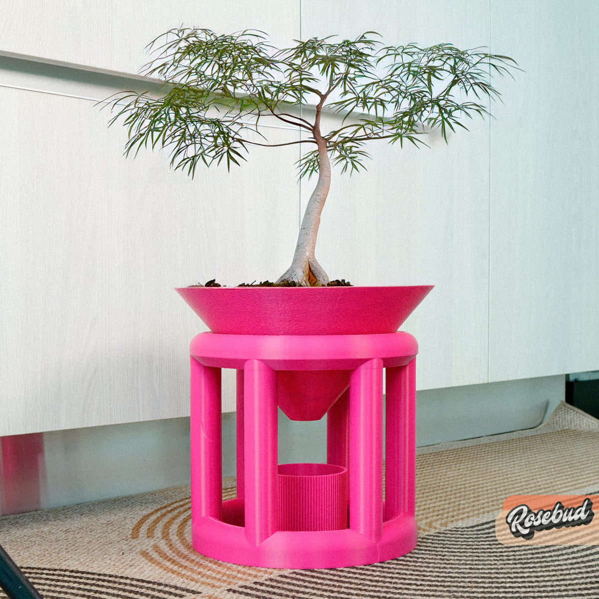 Conduit Plant Stand with Catch