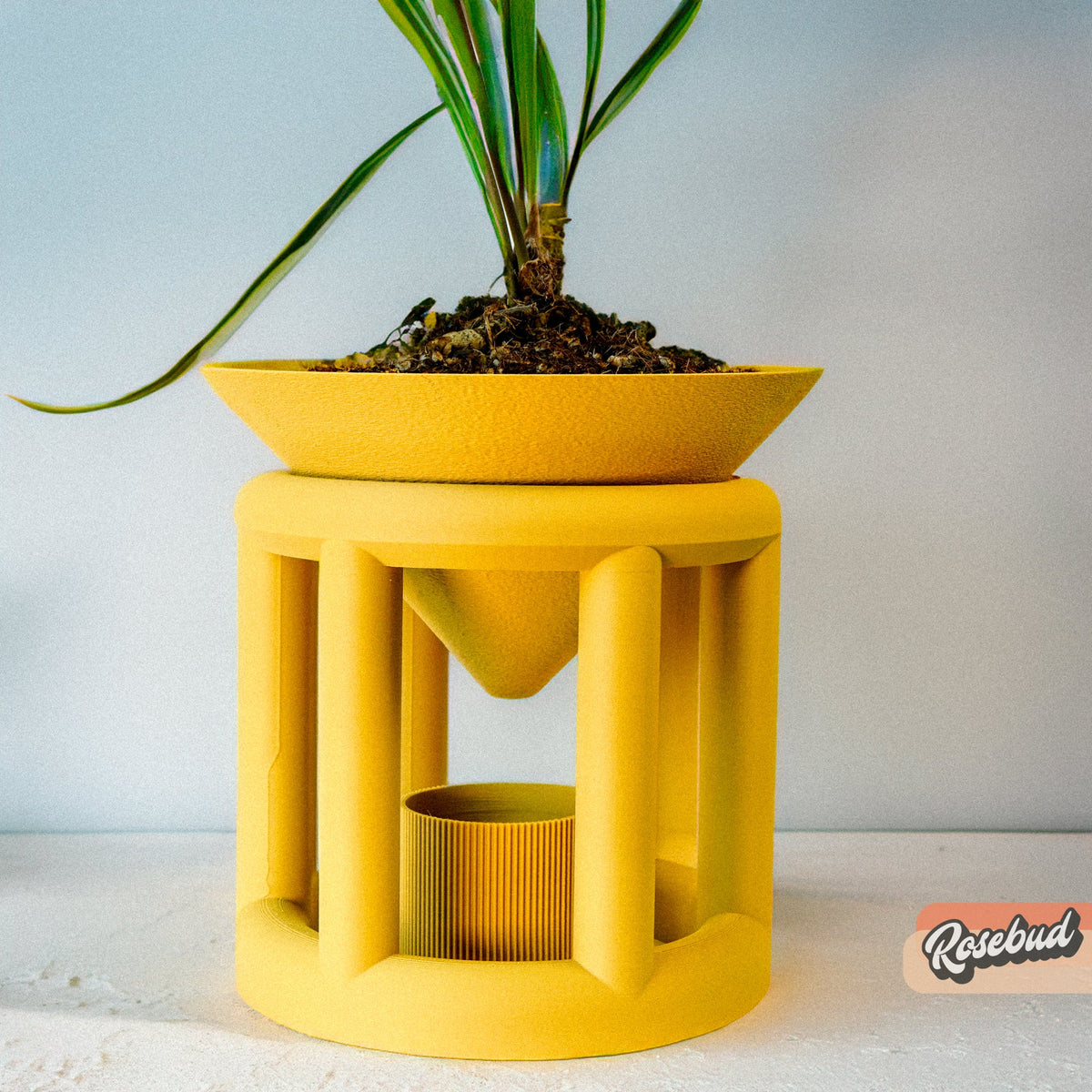 Conduit Plant Stand with Catch