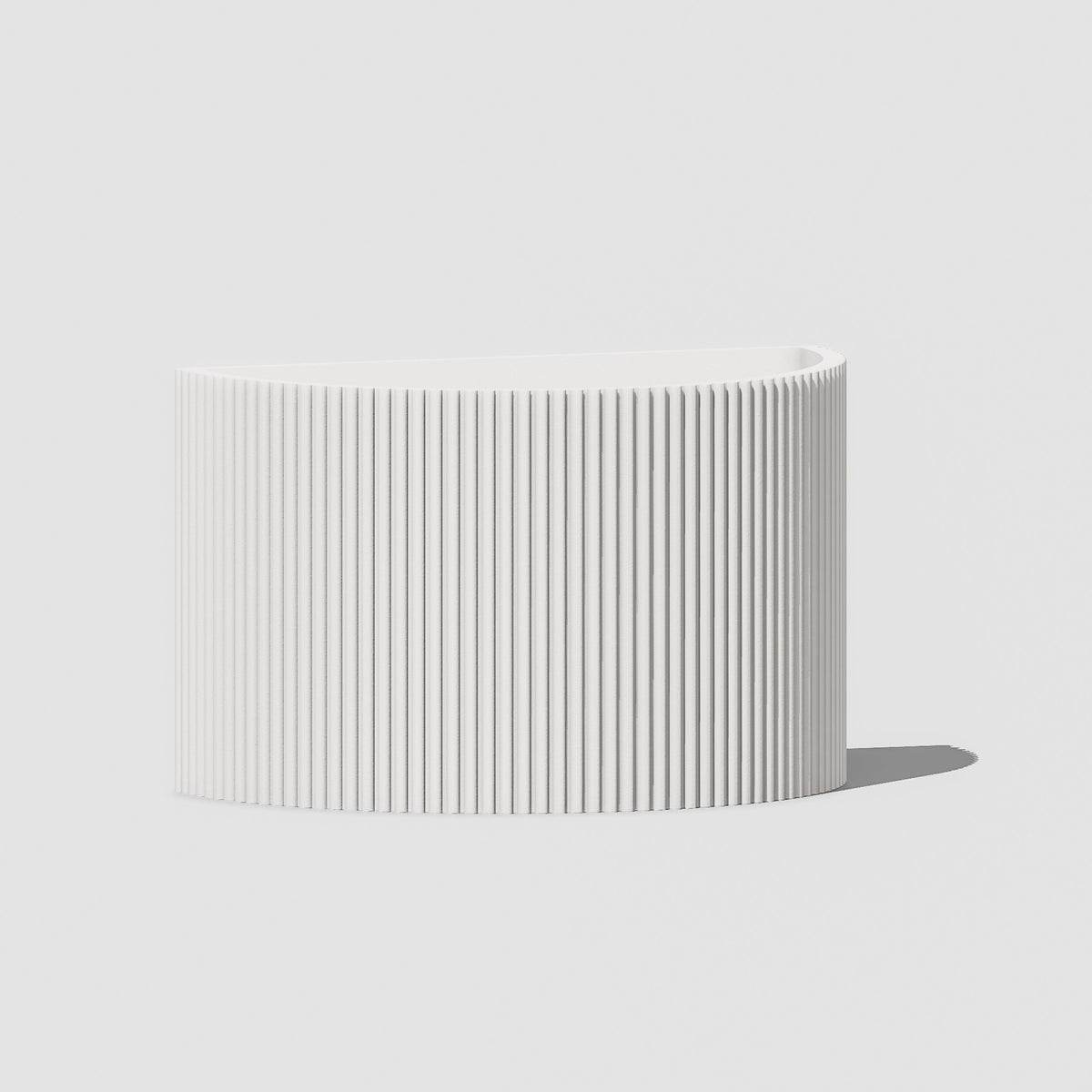 Ribbed Decorative Wall Planter