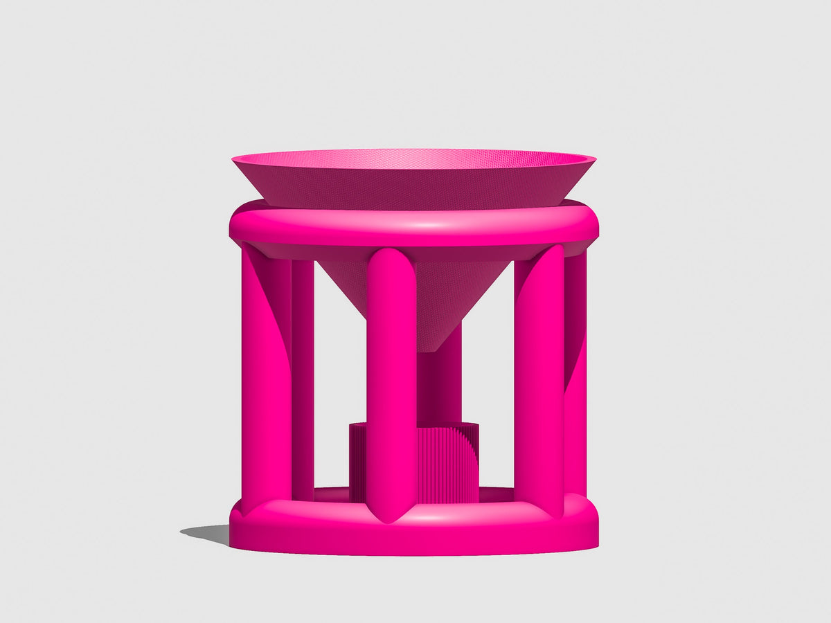 Conduit Plant Stand with Catch