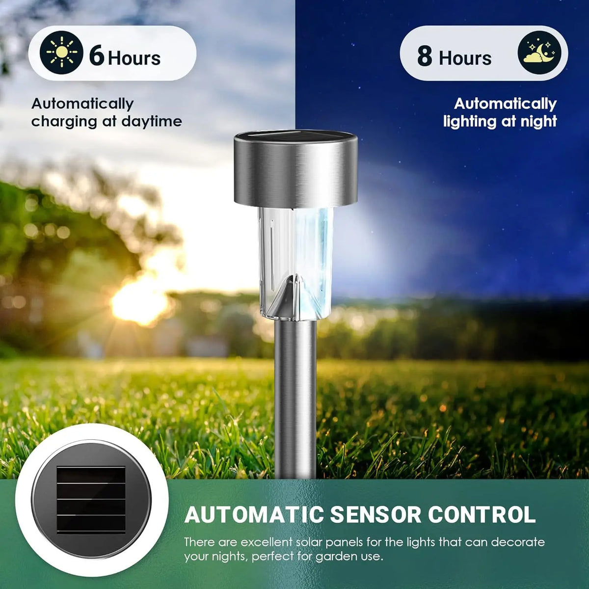 Solar Outdoor Garden LED Landscape Light