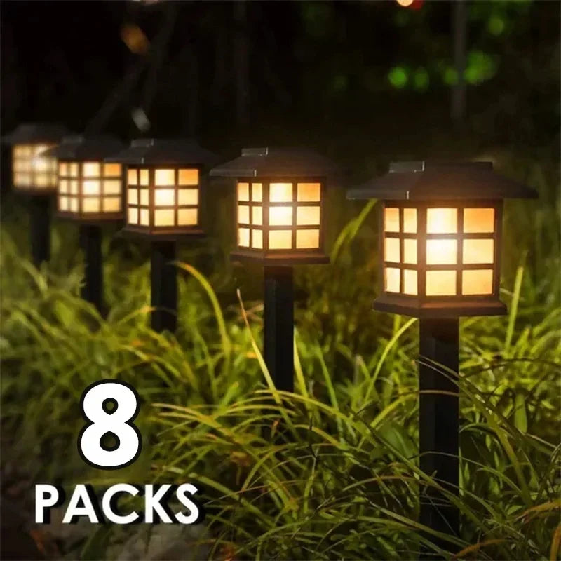Solar LED Pathway Lights Outdoor