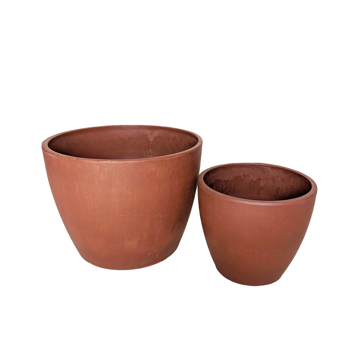 Black and Terracotta Eco Plant Pots