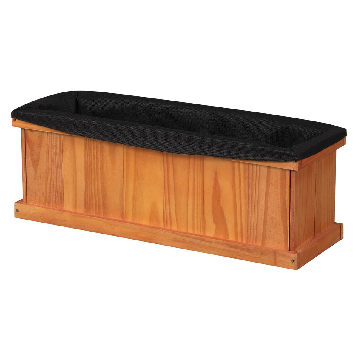 Wooden Raised Garden Bed with Liner