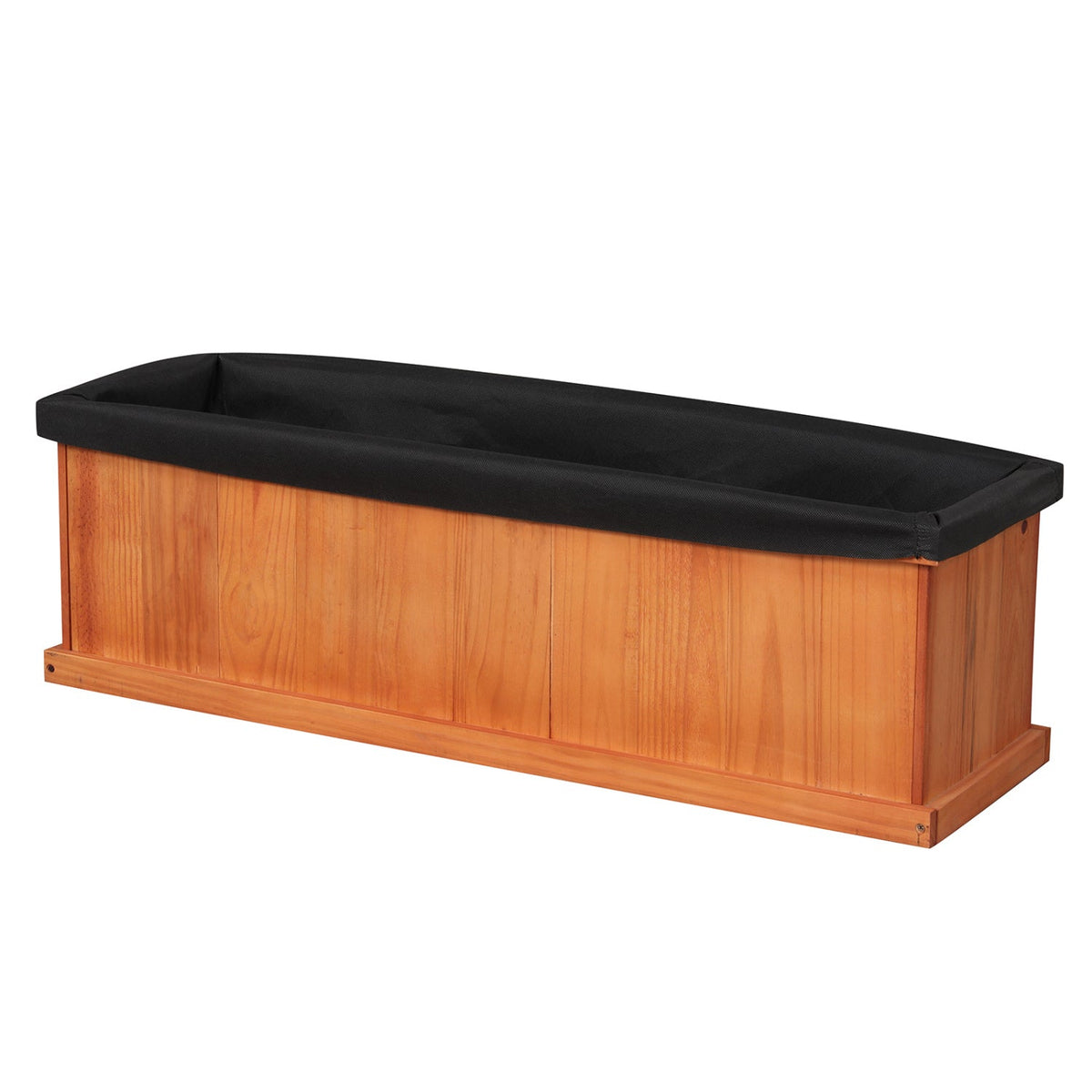 Wooden Raised Garden Bed with Liner