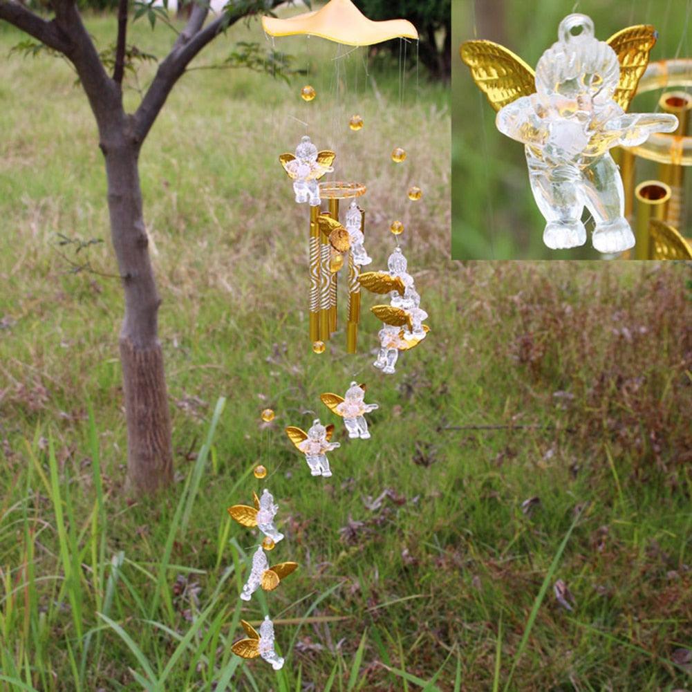 Antique Angel 5-Tube Wind Chime