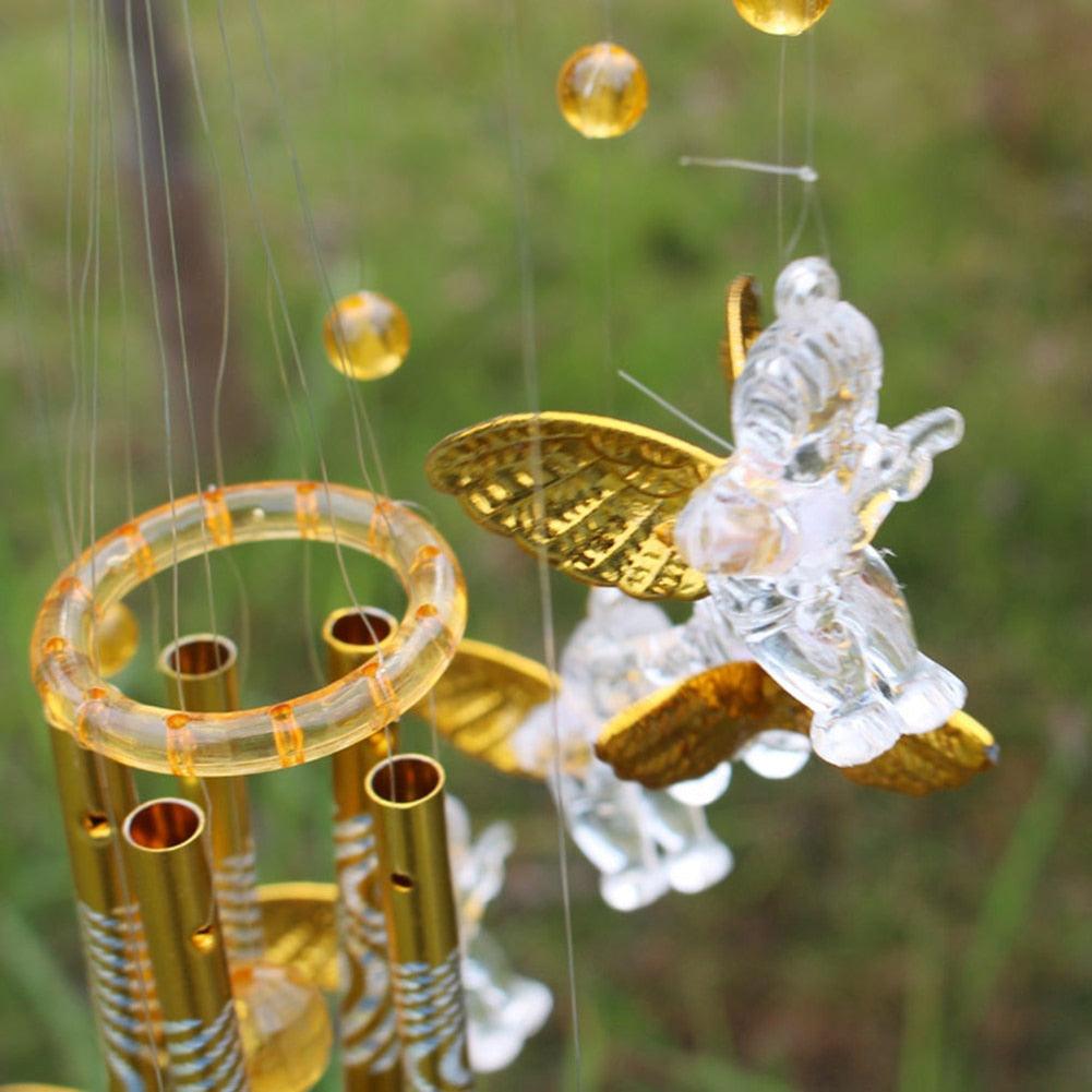 Antique Angel 5-Tube Wind Chime