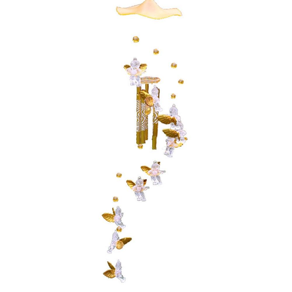 Antique Angel 5-Tube Wind Chime