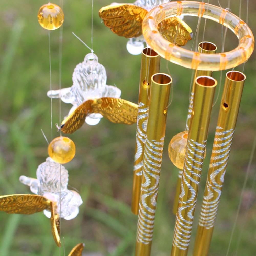 Antique Angel 5-Tube Wind Chime