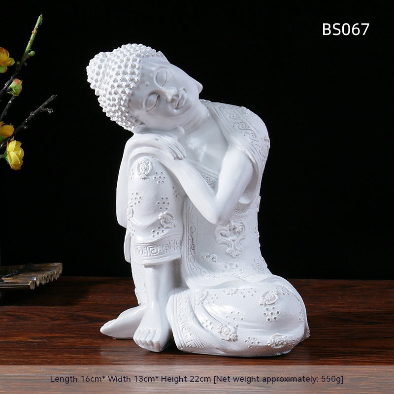 Resin Zen Buddha Garden Statue