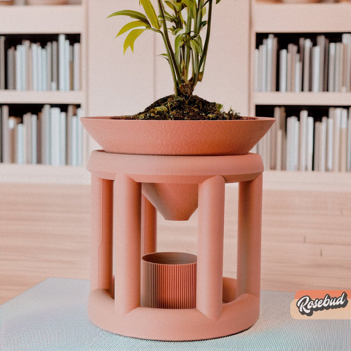 Conduit Plant Stand with Catch