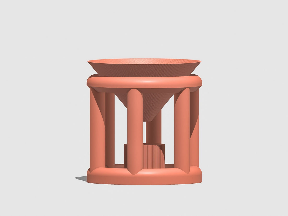 Conduit Plant Stand with Catch