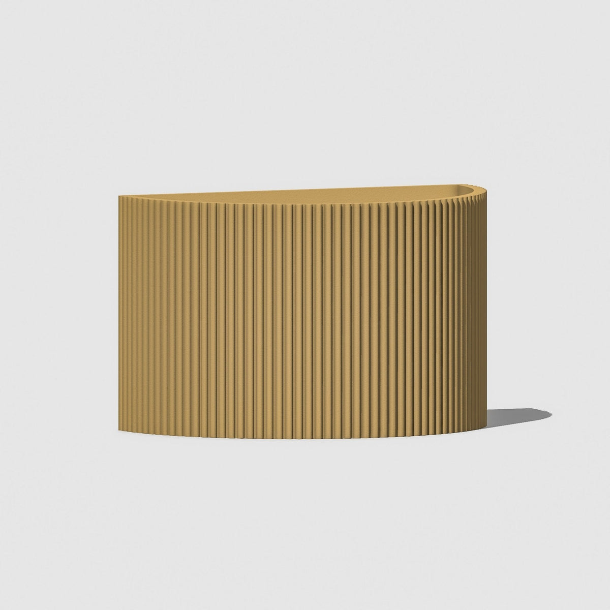 Ribbed Decorative Wall Planter