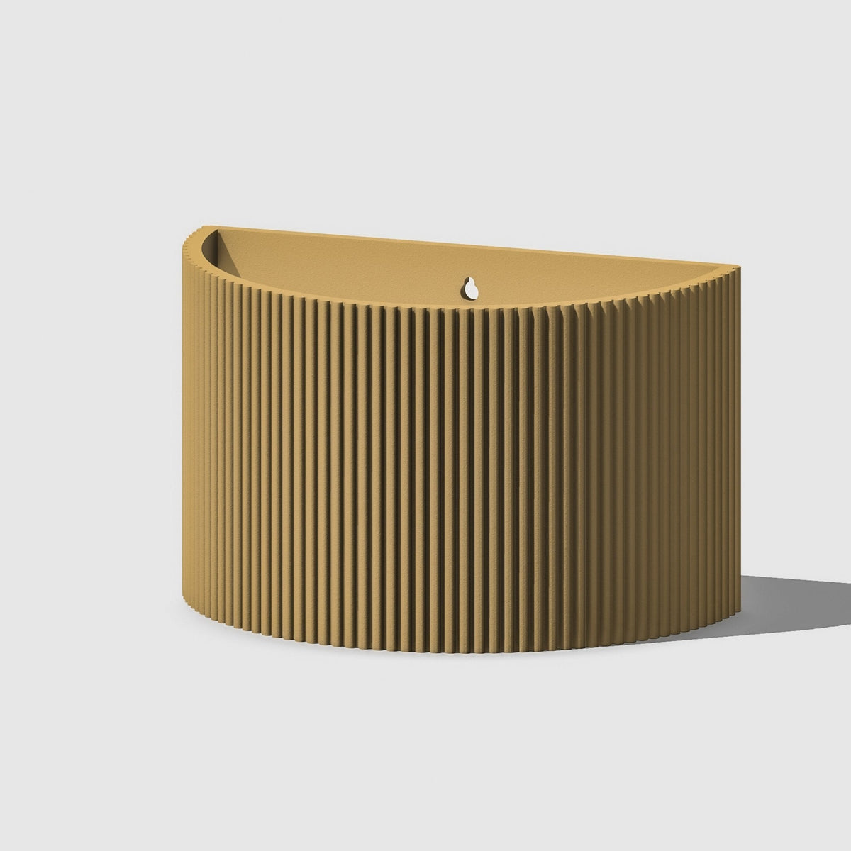 Ribbed Decorative Wall Planter