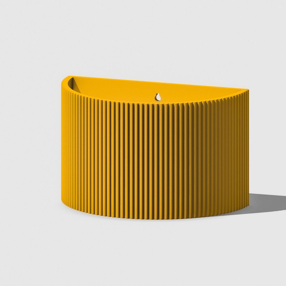 Ribbed Decorative Wall Planter